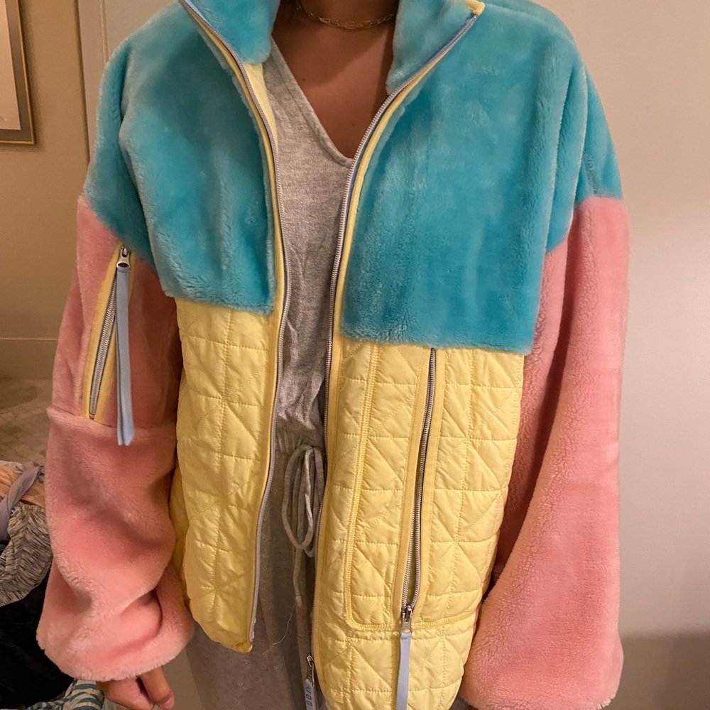 Multi color UGG jacket